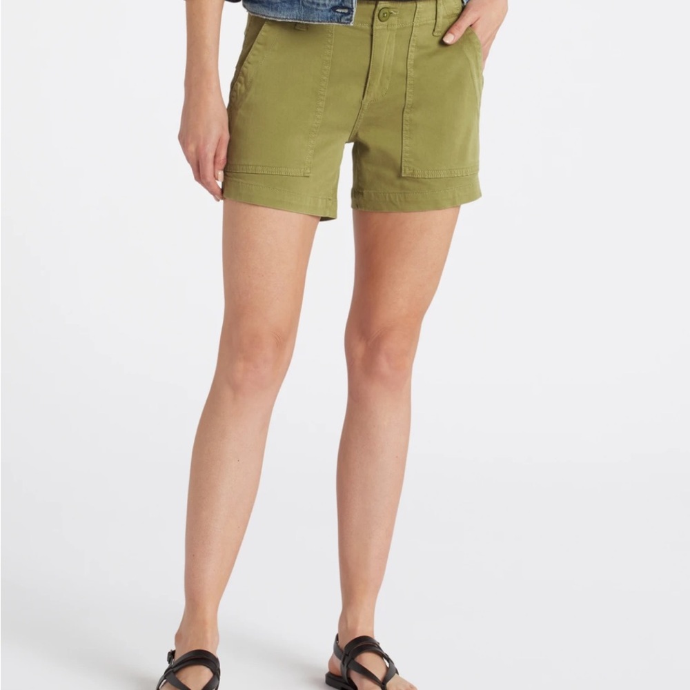 Liverpool | Olive Green Women's Shorts